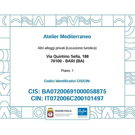 Atelier Mediterraneo Apartment *